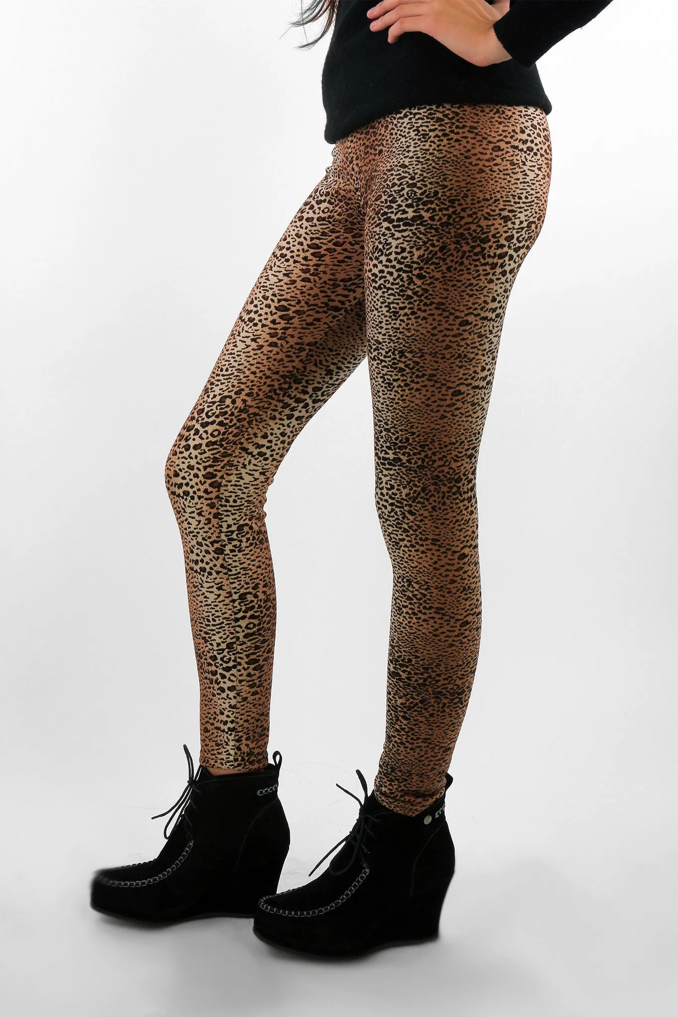 Animal Print Thermal Leggings