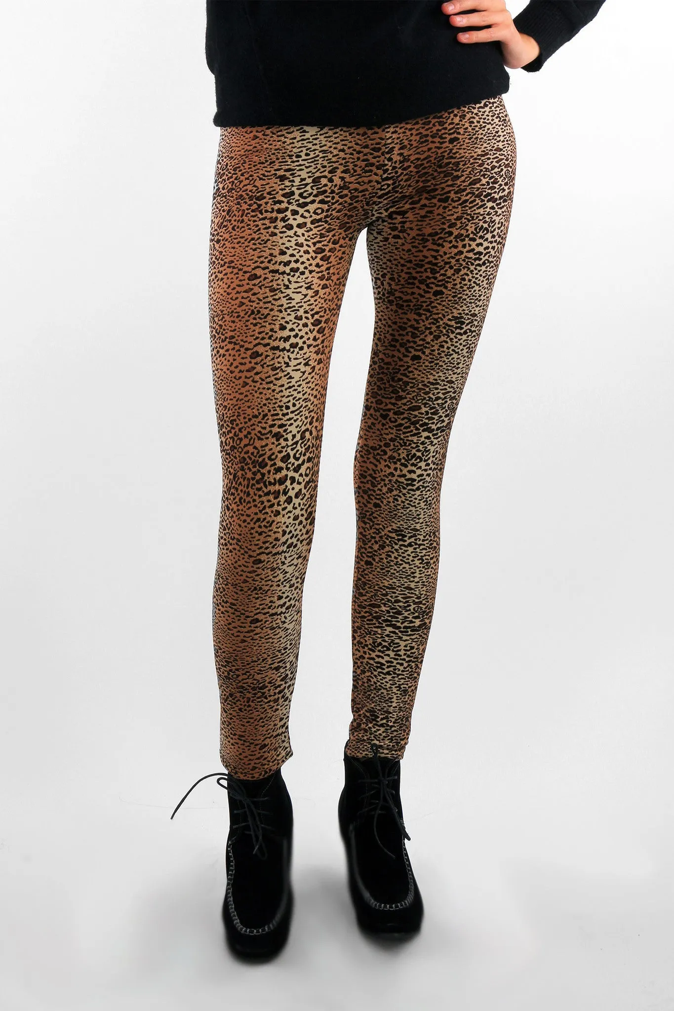 Animal Print Thermal Leggings