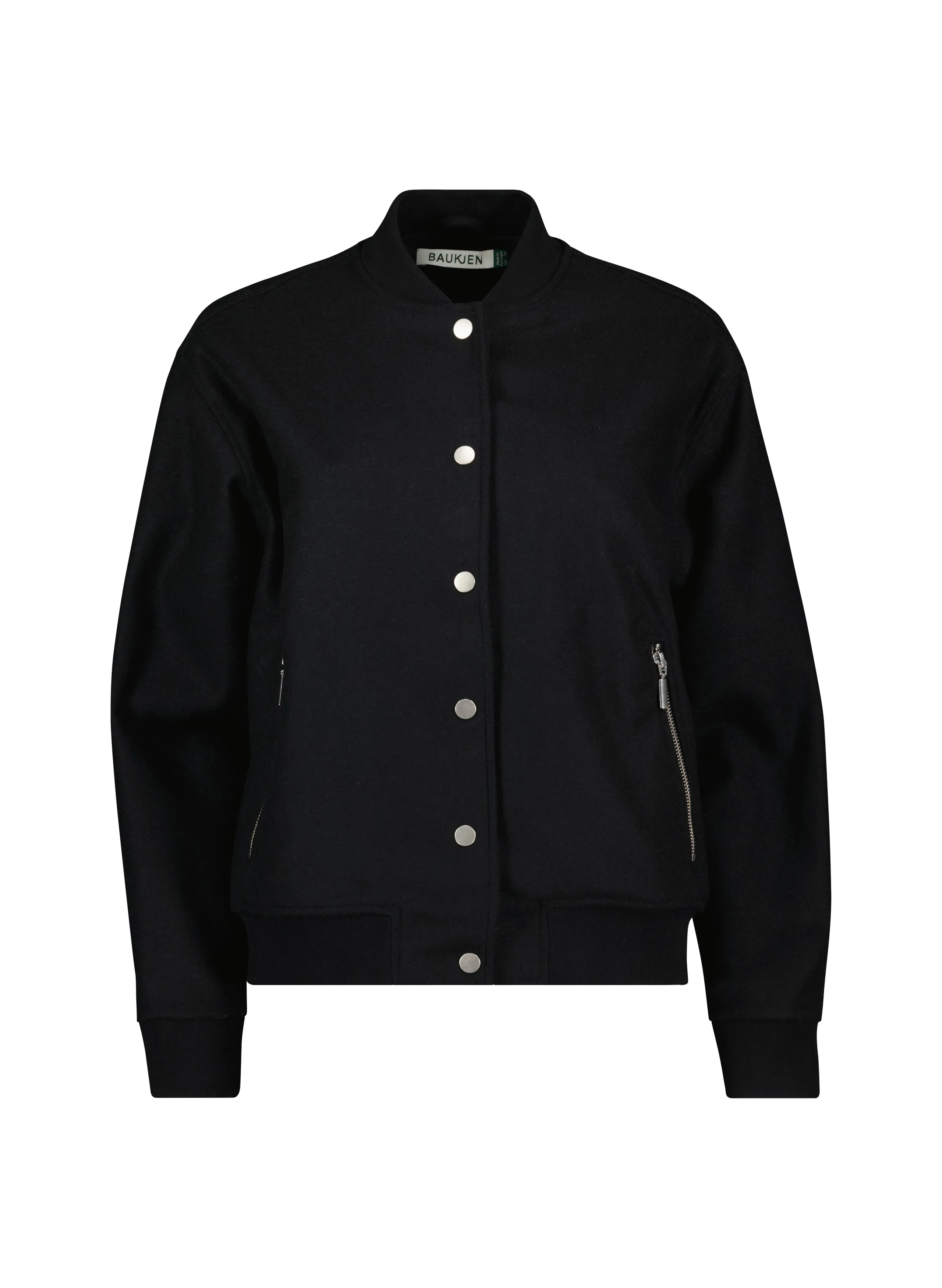 Antonia Wool Blend Bomber Jacket