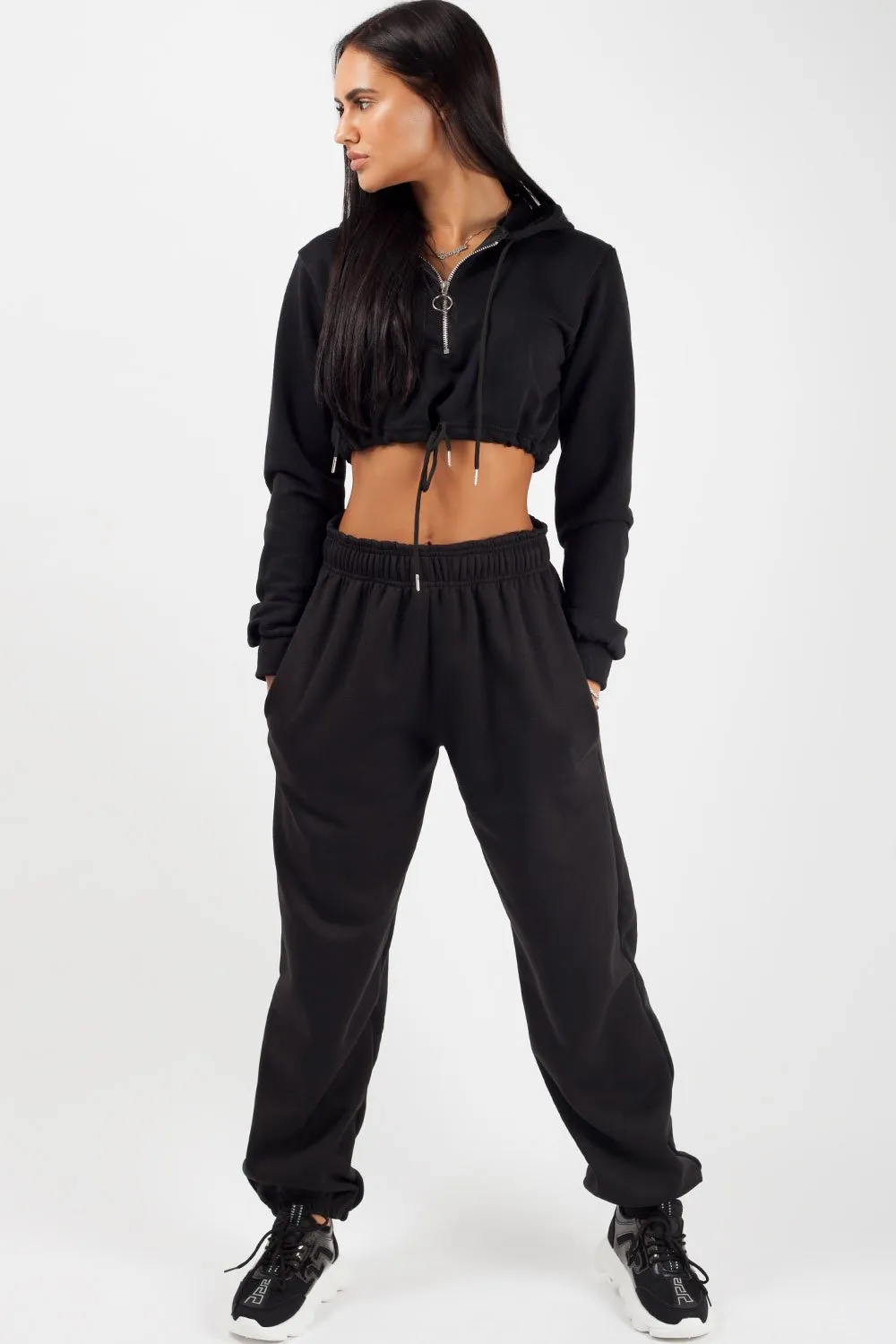 Black Oversized Joggers