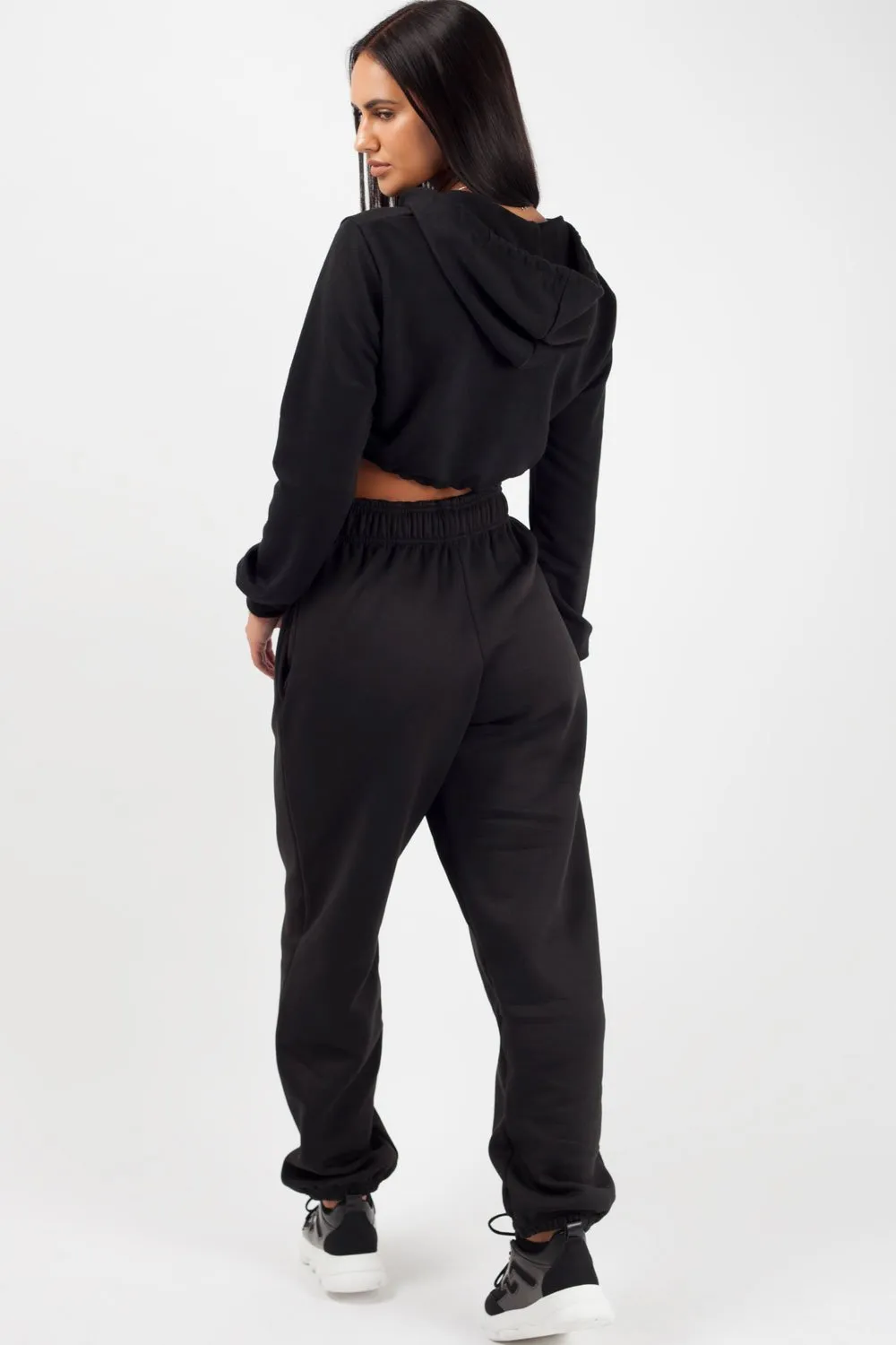 Black Oversized Joggers