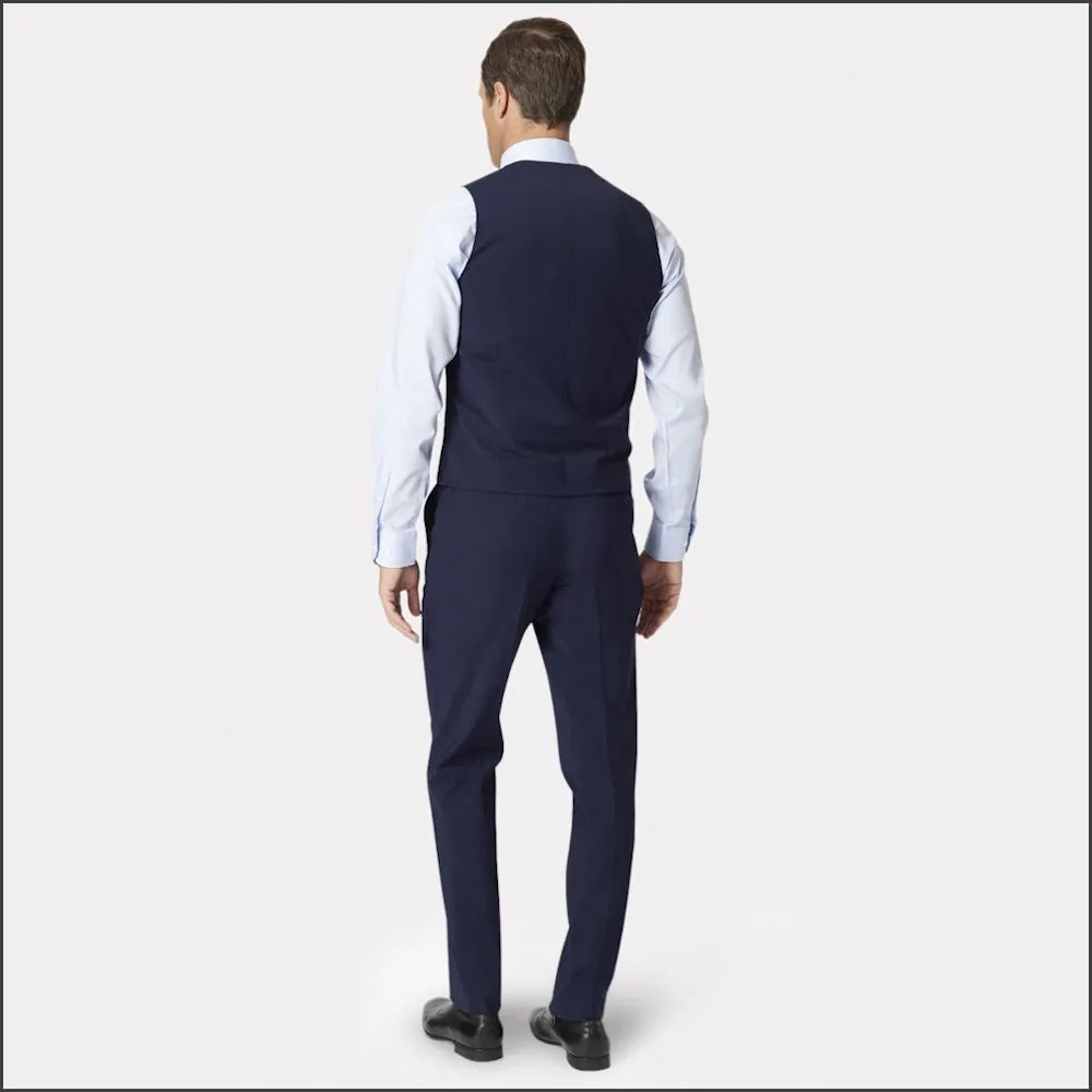 Brook Taverner Avalino Mid Blue Suit--