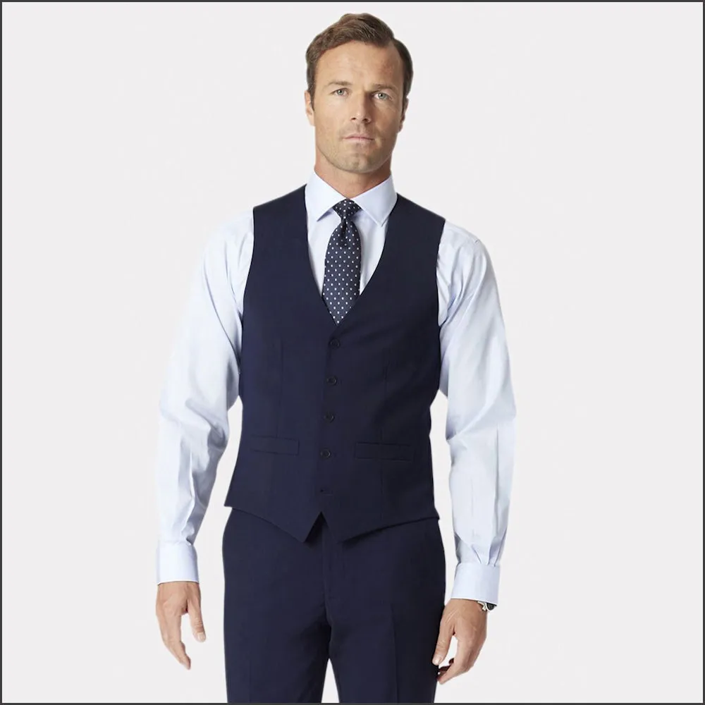 Brook Taverner Avalino Mid Blue Suit--