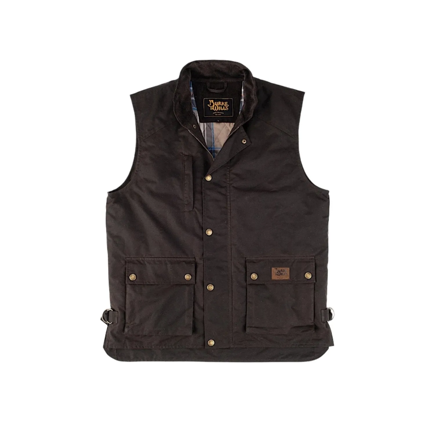 Burke & Wills Men's Capricorn Vest - Brown