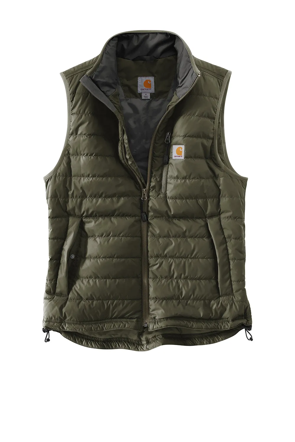 Carhartt Mens Gilliam Full Zip Vest - Moss Green