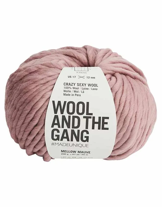 Crazy Sexy Wool, Super Chunky Yarn, Wool and the Gang