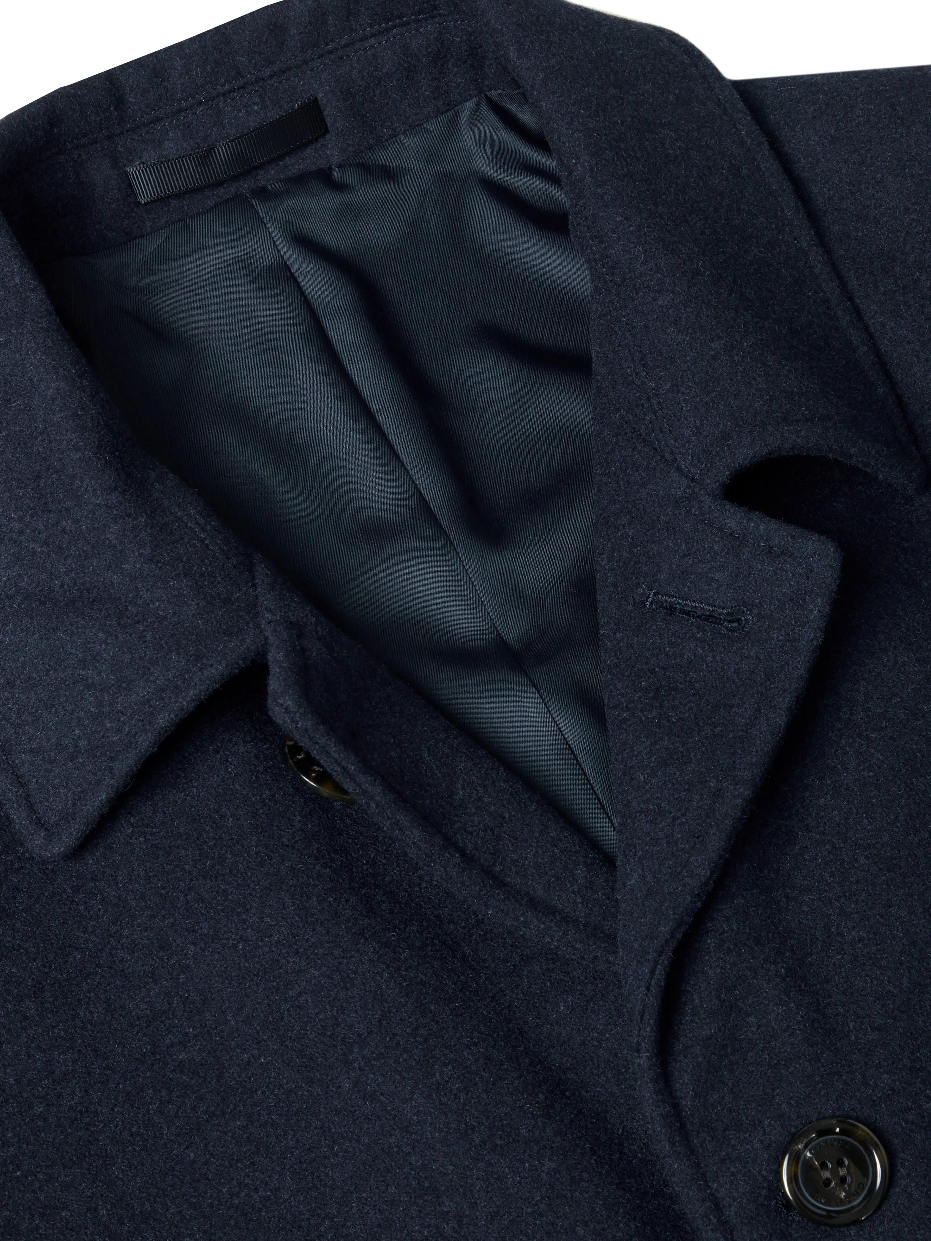 Daniel Grahame Branson Tailored Coat - Navy