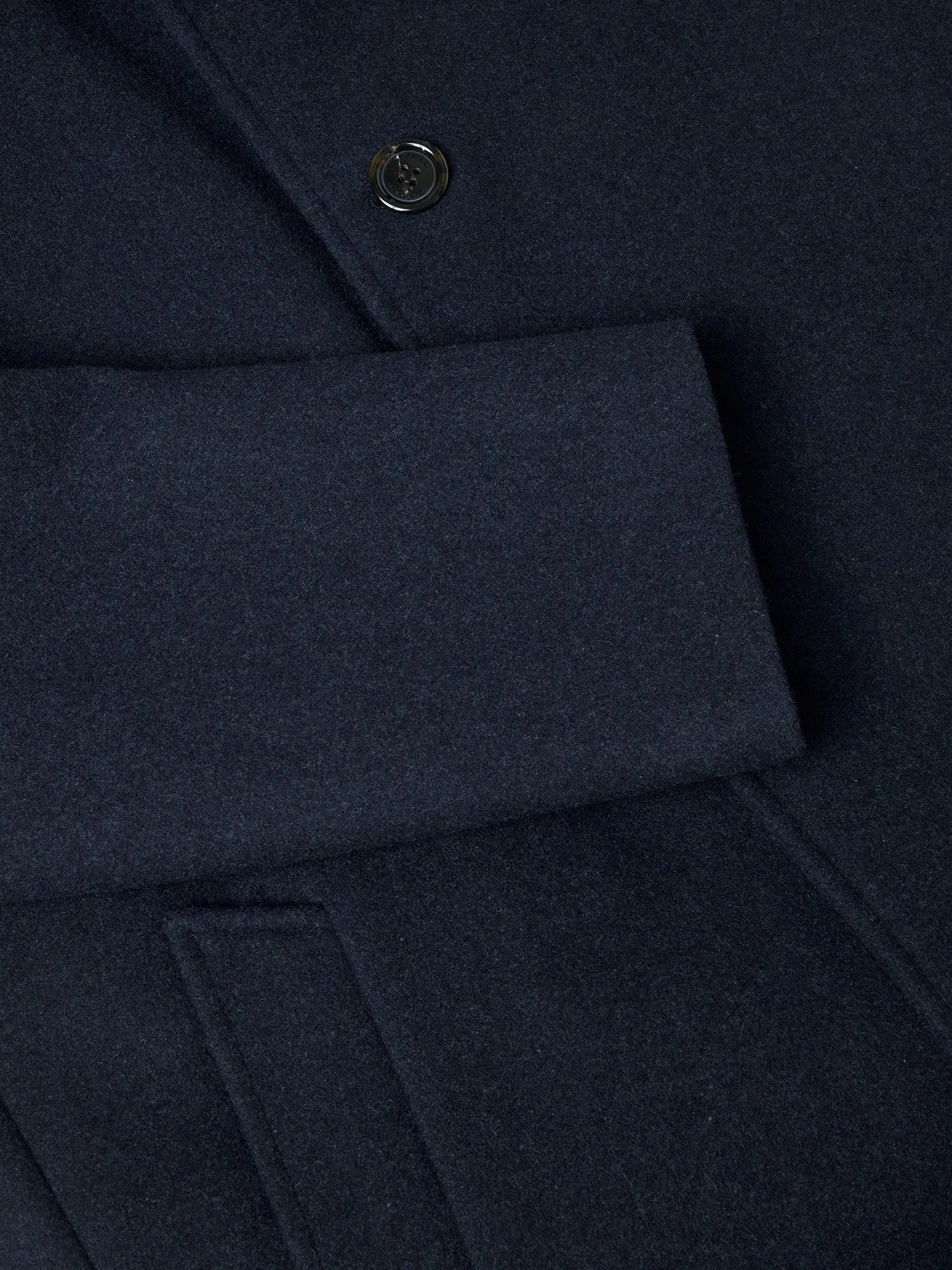 Daniel Grahame Branson Tailored Coat - Navy