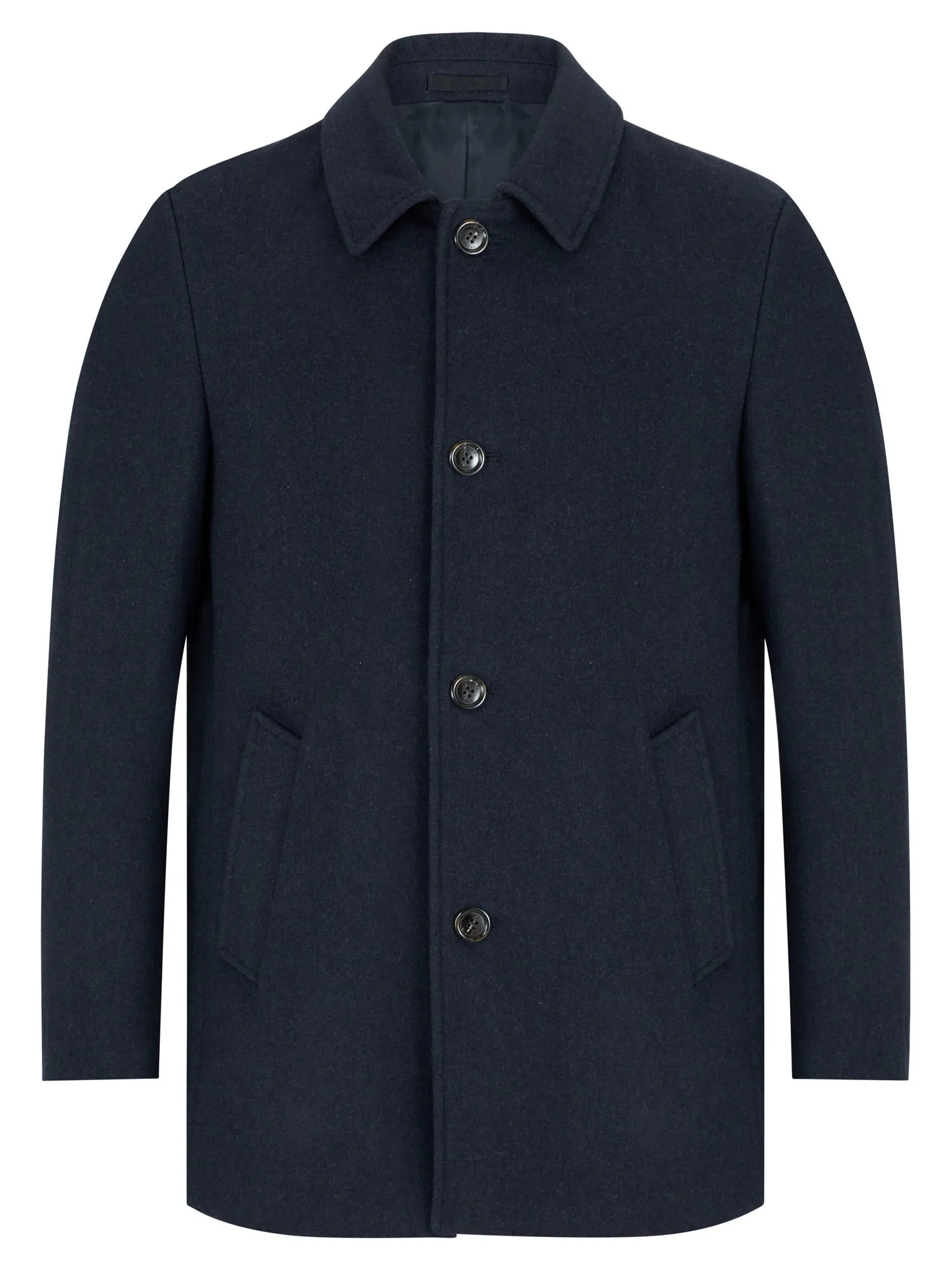 Daniel Grahame Branson Tailored Coat - Navy