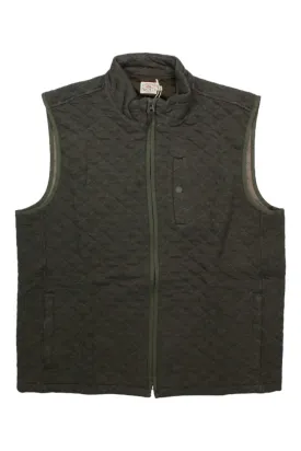 Faherty Mens Epic Quilted Fleece Vest