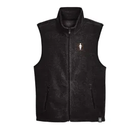 Girl Unboxed OG Fleece Vest - Black