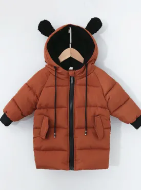 Girl's Padded Down Jacket Girls Winter Coats