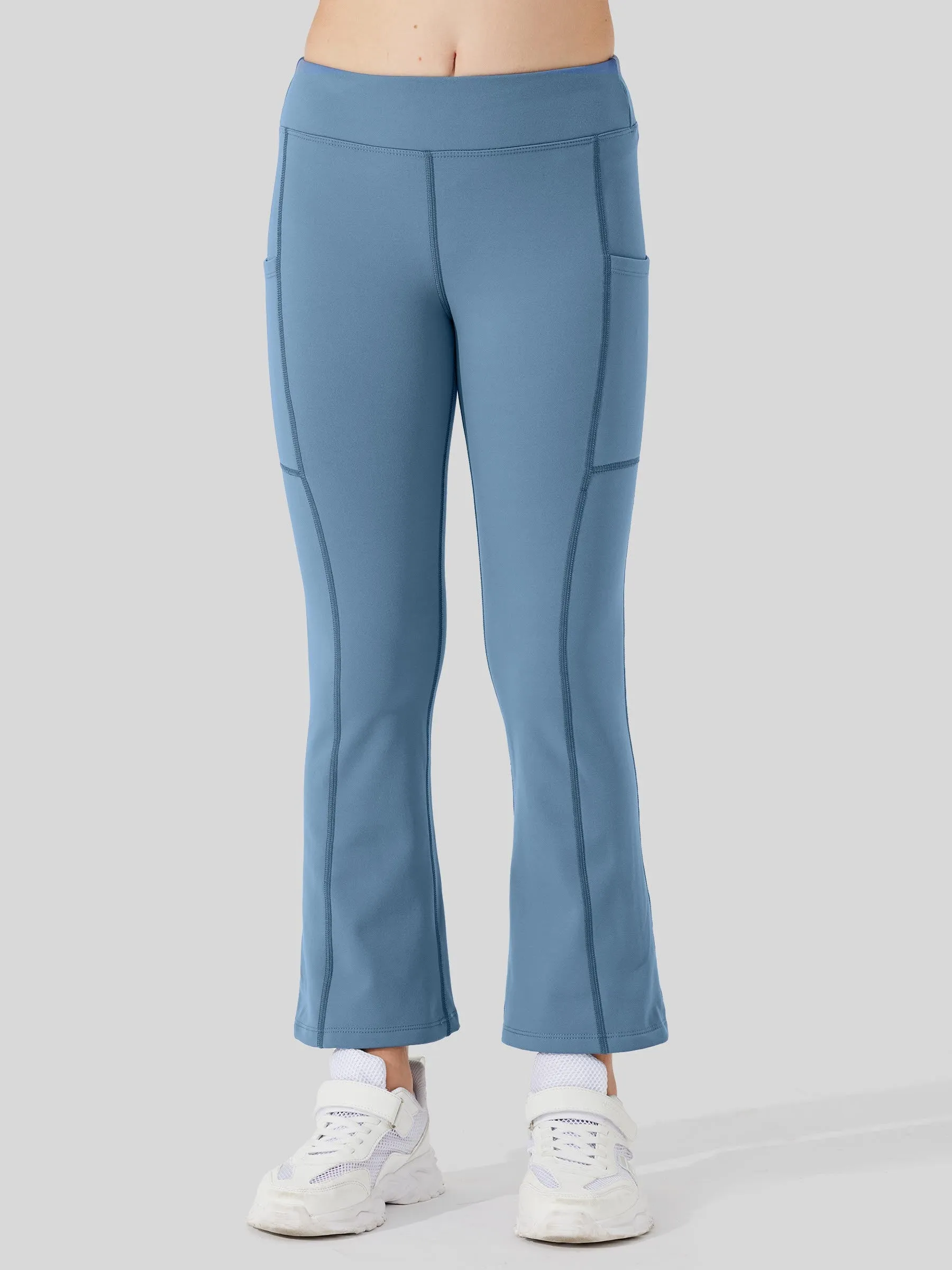 Girls' Thermal Mini-Flared Pants