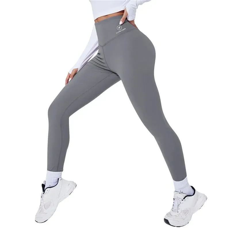 High Waist Yoga Warm Leggings Thermal Butt Lifting Tights