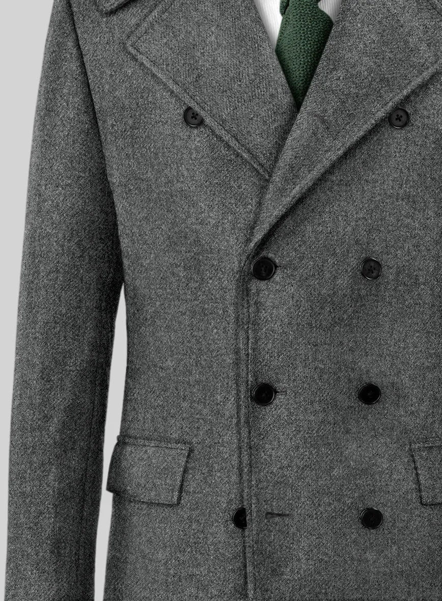 Highlander Gray Tweed GQ Overcoat