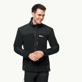 Jack Wolfskin Blizzard Full Zip Fleece Jacket Mens BlackJacket