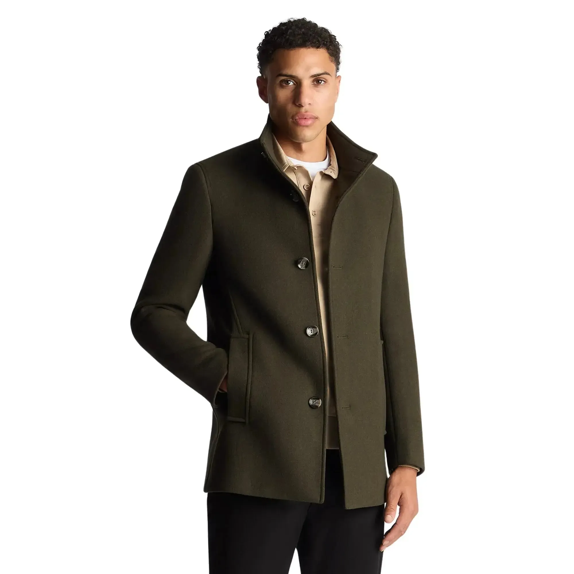 Jonah Tailored Coat - Green