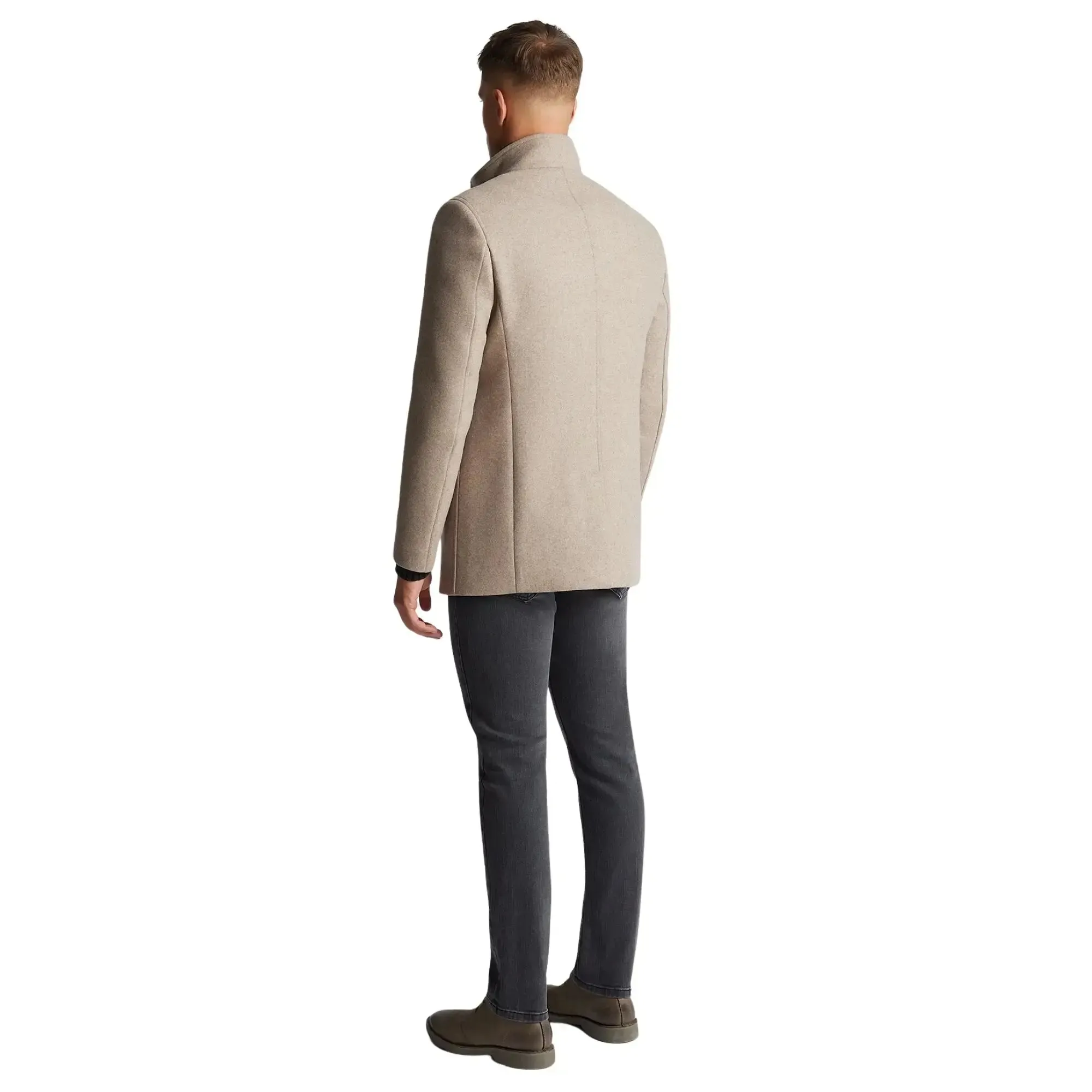 Jonah Tailored Coat - Taupe