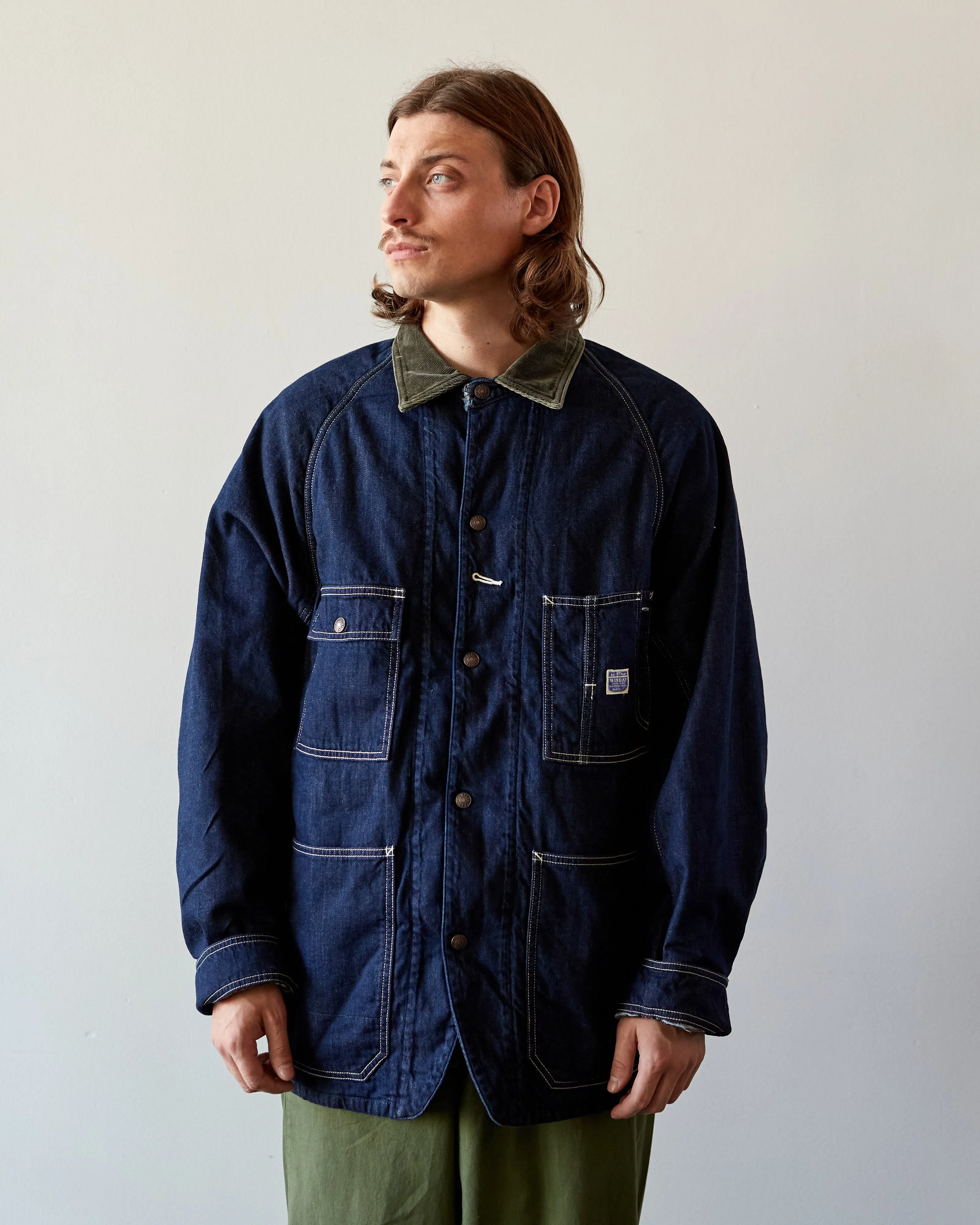 Kapital 8oz Denim Lined Cactus Coverall, One Wash