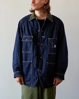 Kapital 8oz Denim Lined Cactus Coverall, One Wash