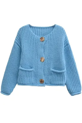 Knit Cardigan Sweater