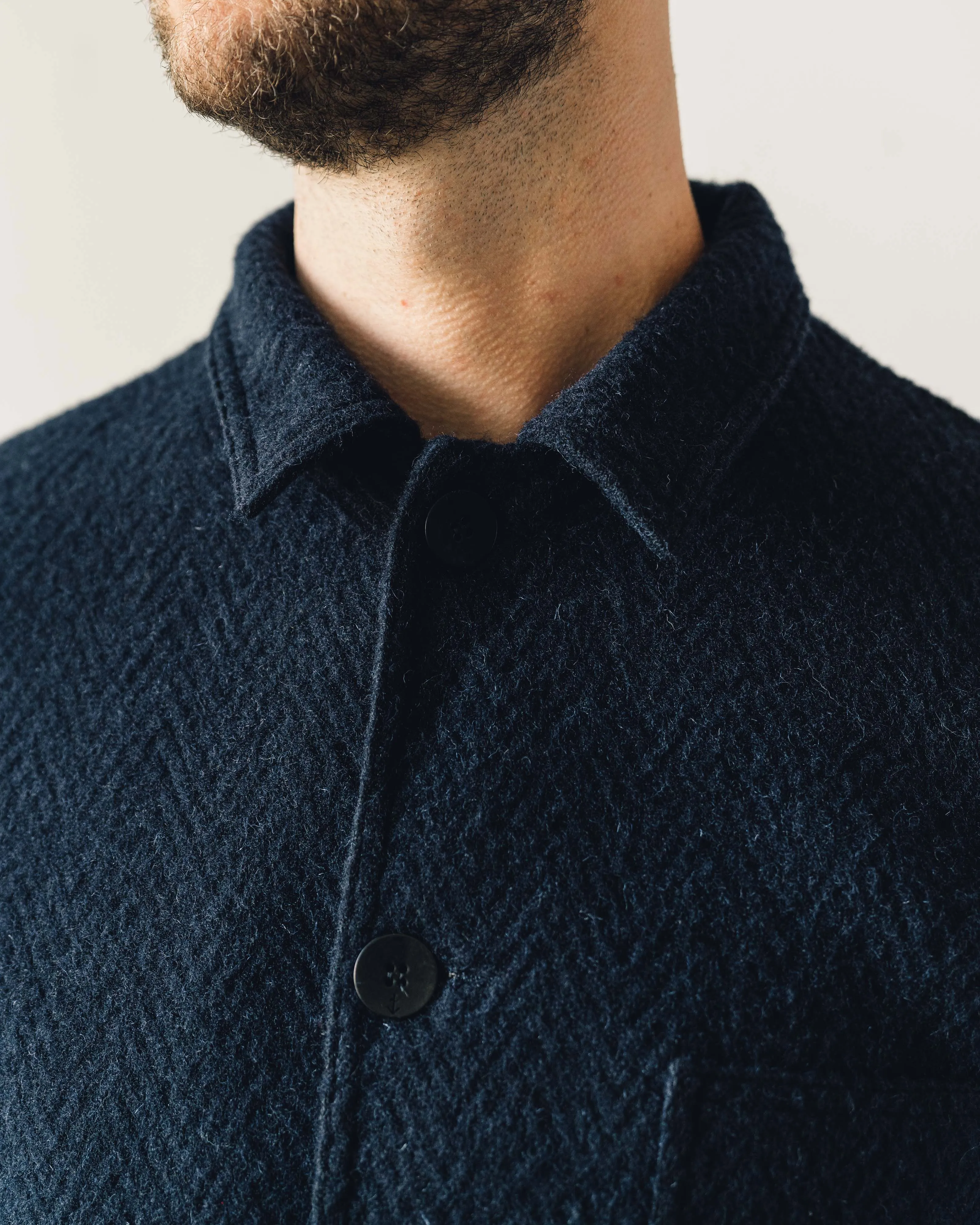 La Paz Baptista Wool Jacket, Navy