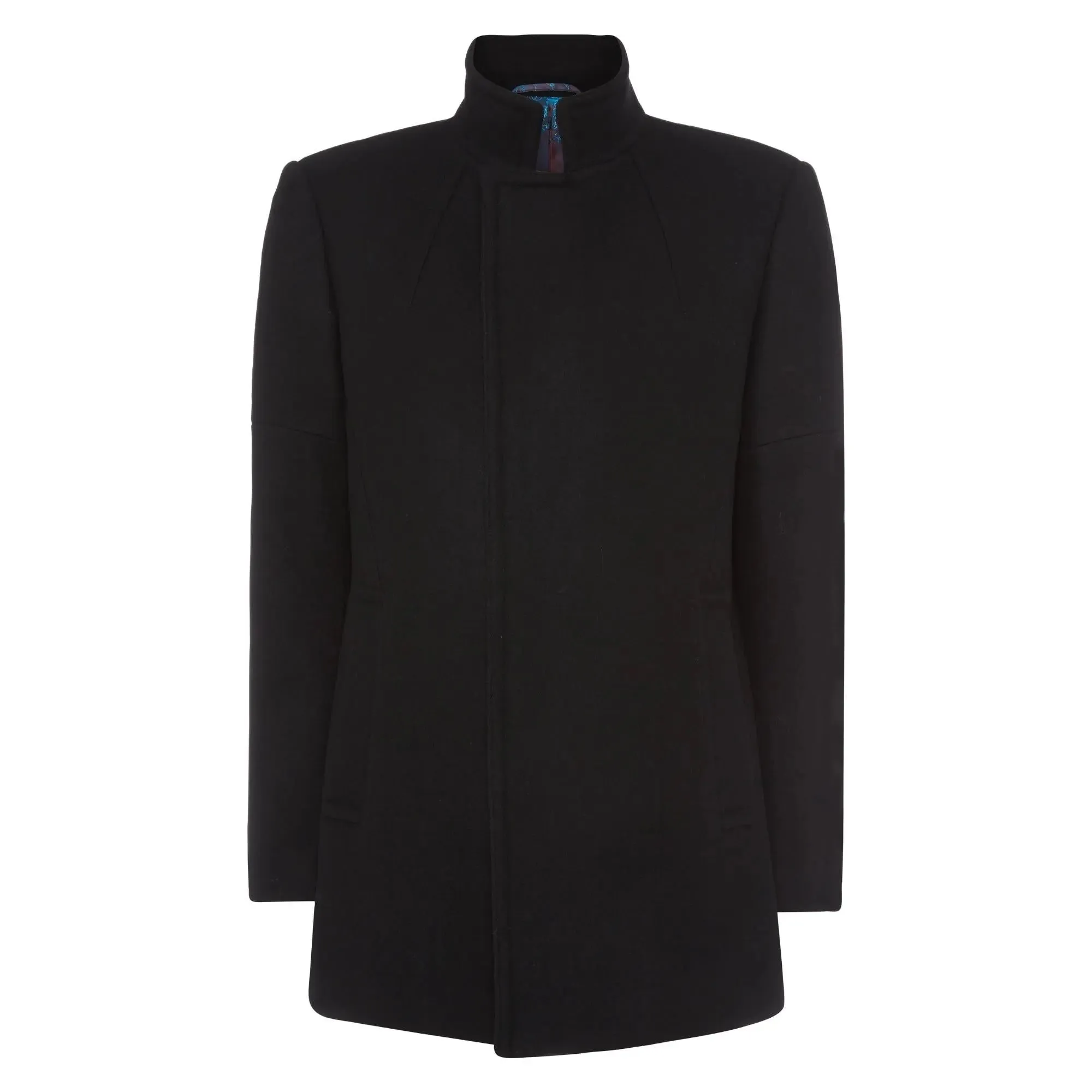 Lohman Wool Overcoat - Black