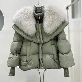 Lucie Fur Down Jacket