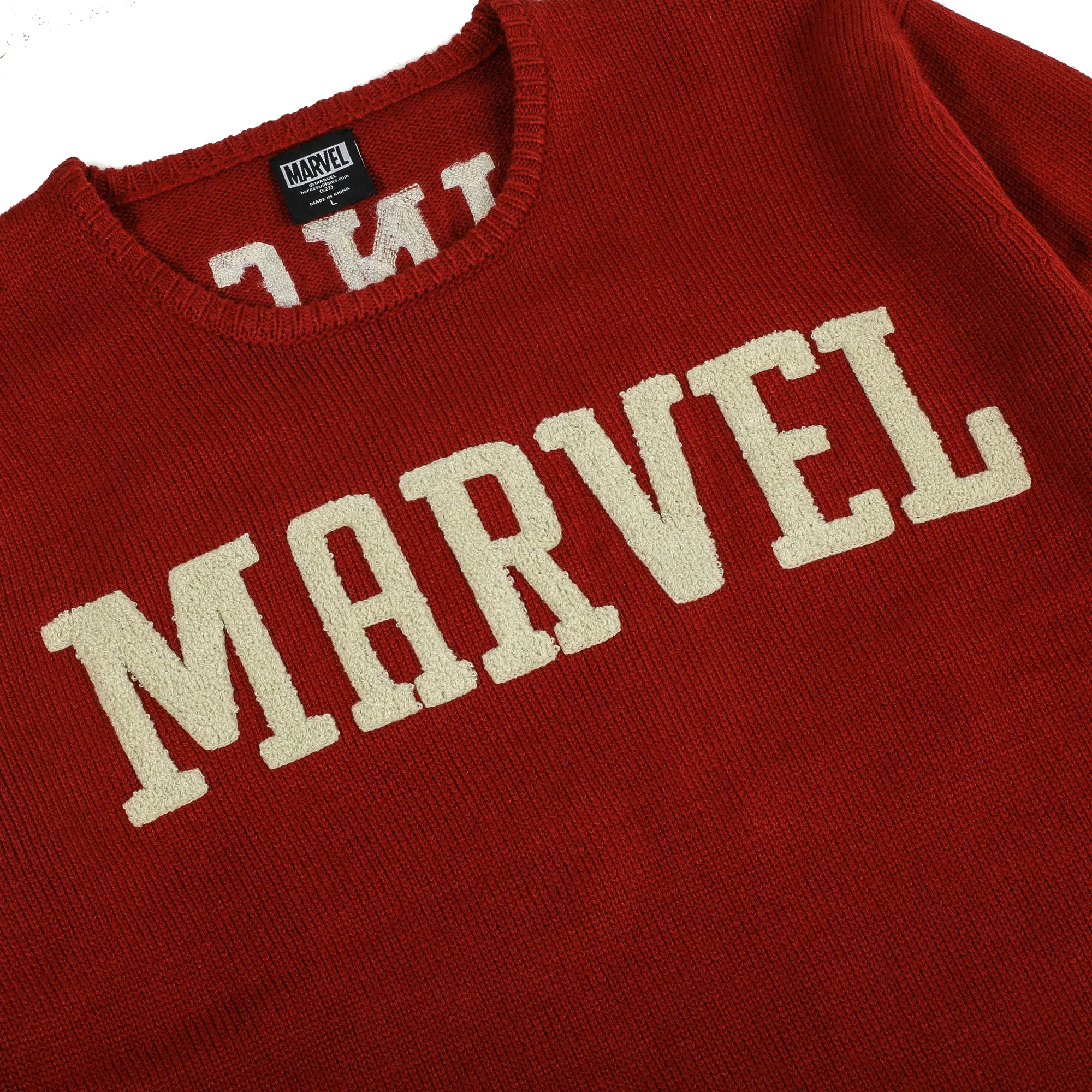 Marvel Logo Varsity Sweater