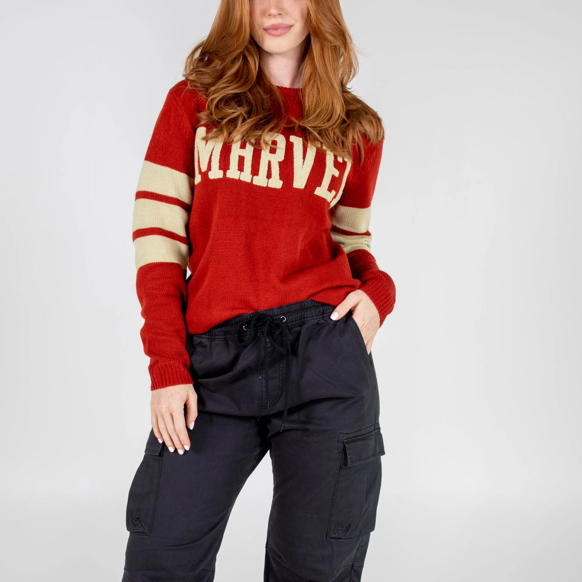 Marvel Logo Varsity Sweater