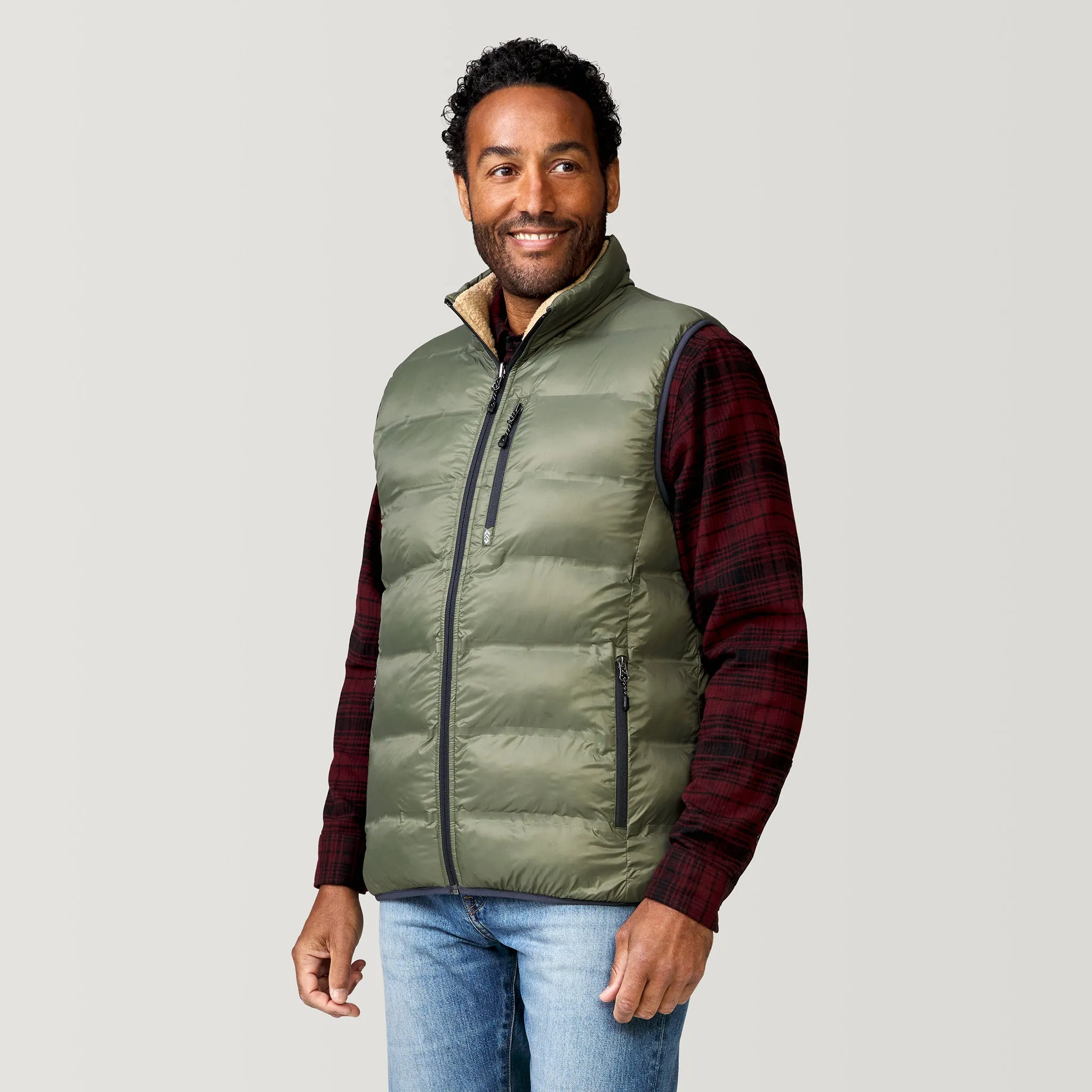 Men's Pine Creek Quilted Reversible Vest