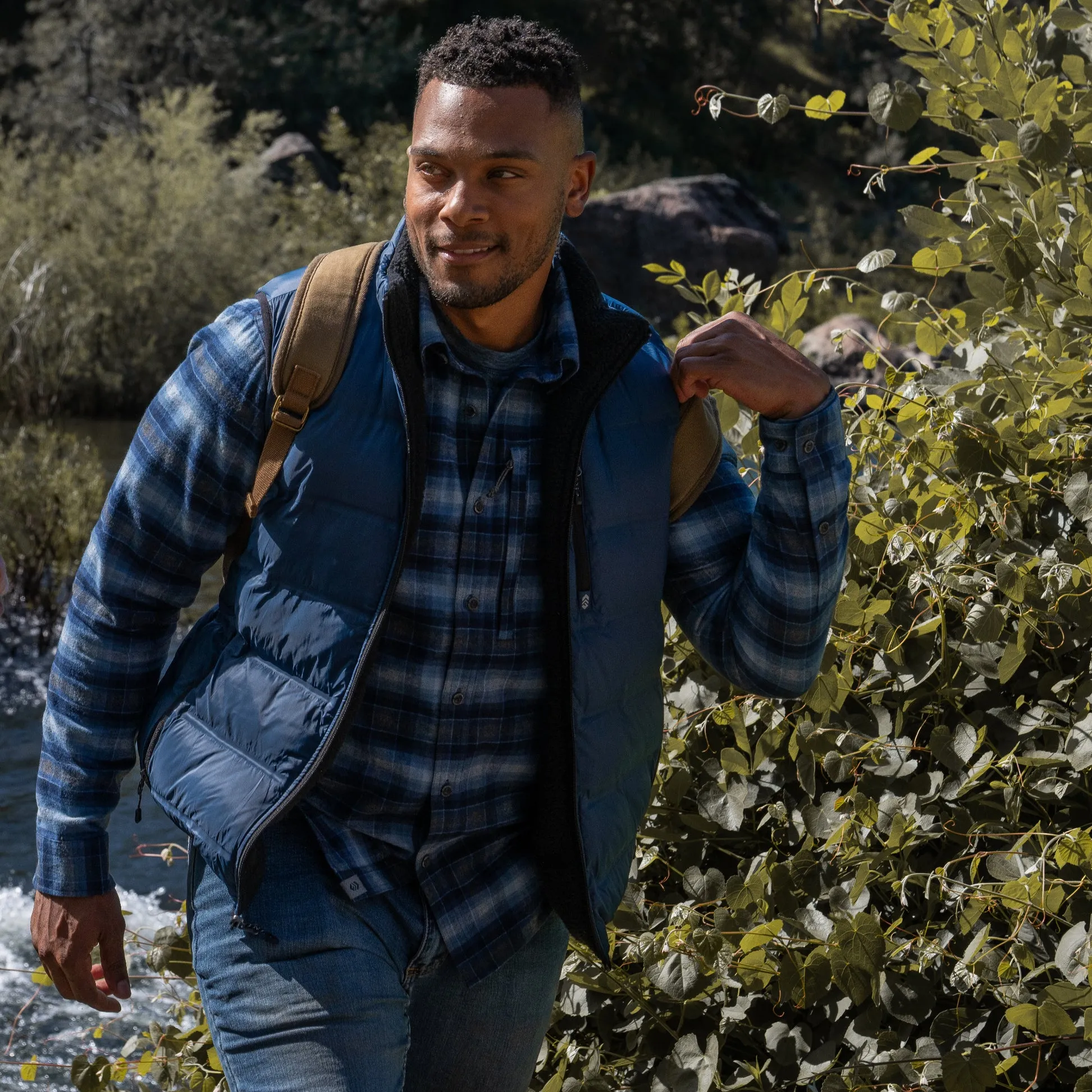 Men's Pine Creek Quilted Reversible Vest