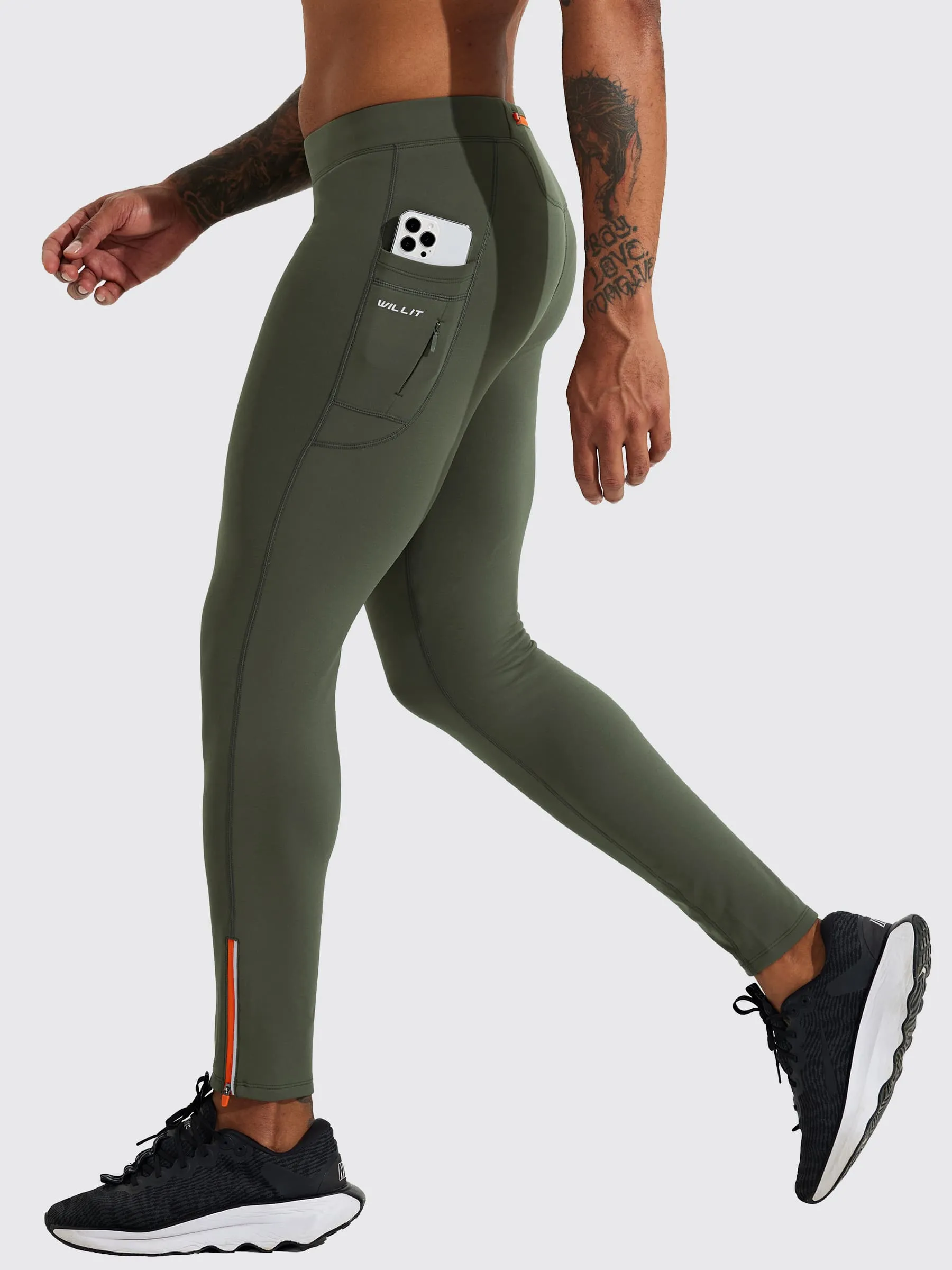 Men's Thermal Running Tights