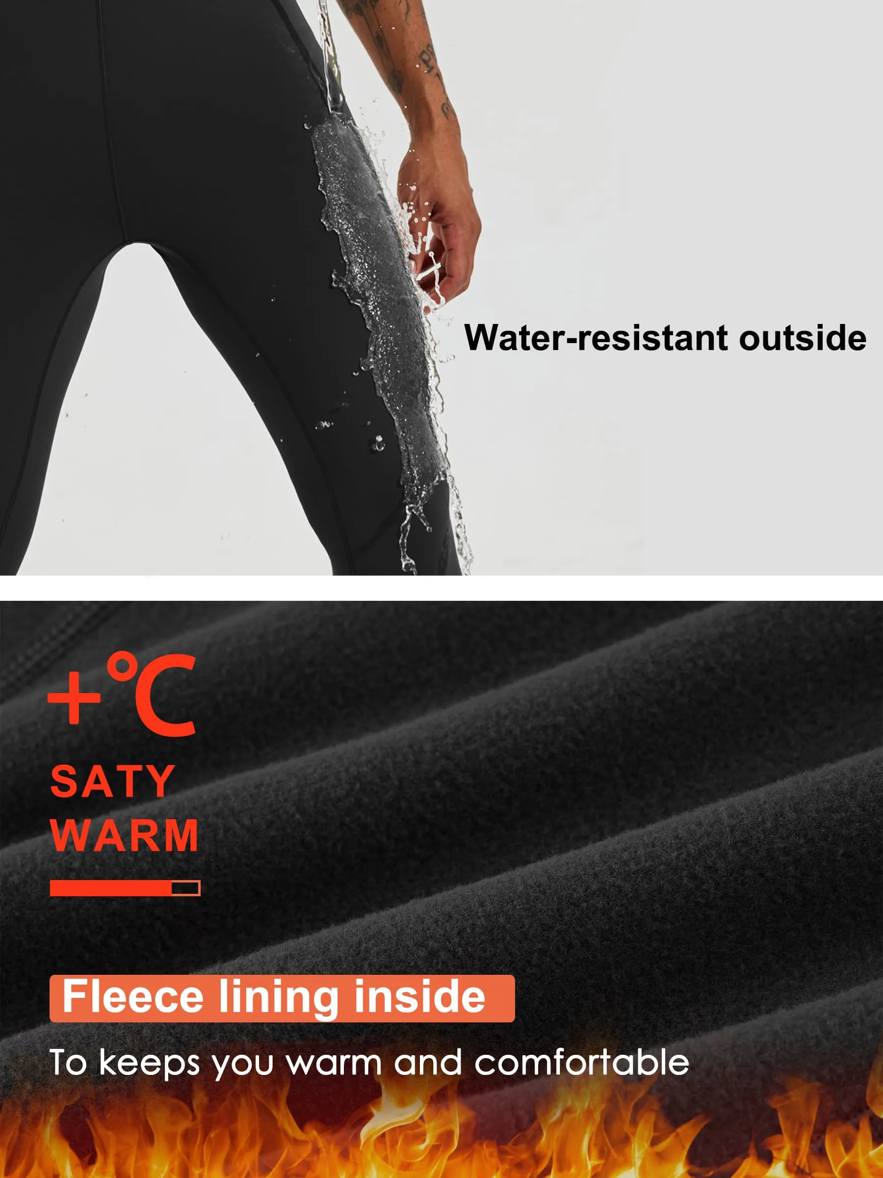 Men's Thermal Running Tights