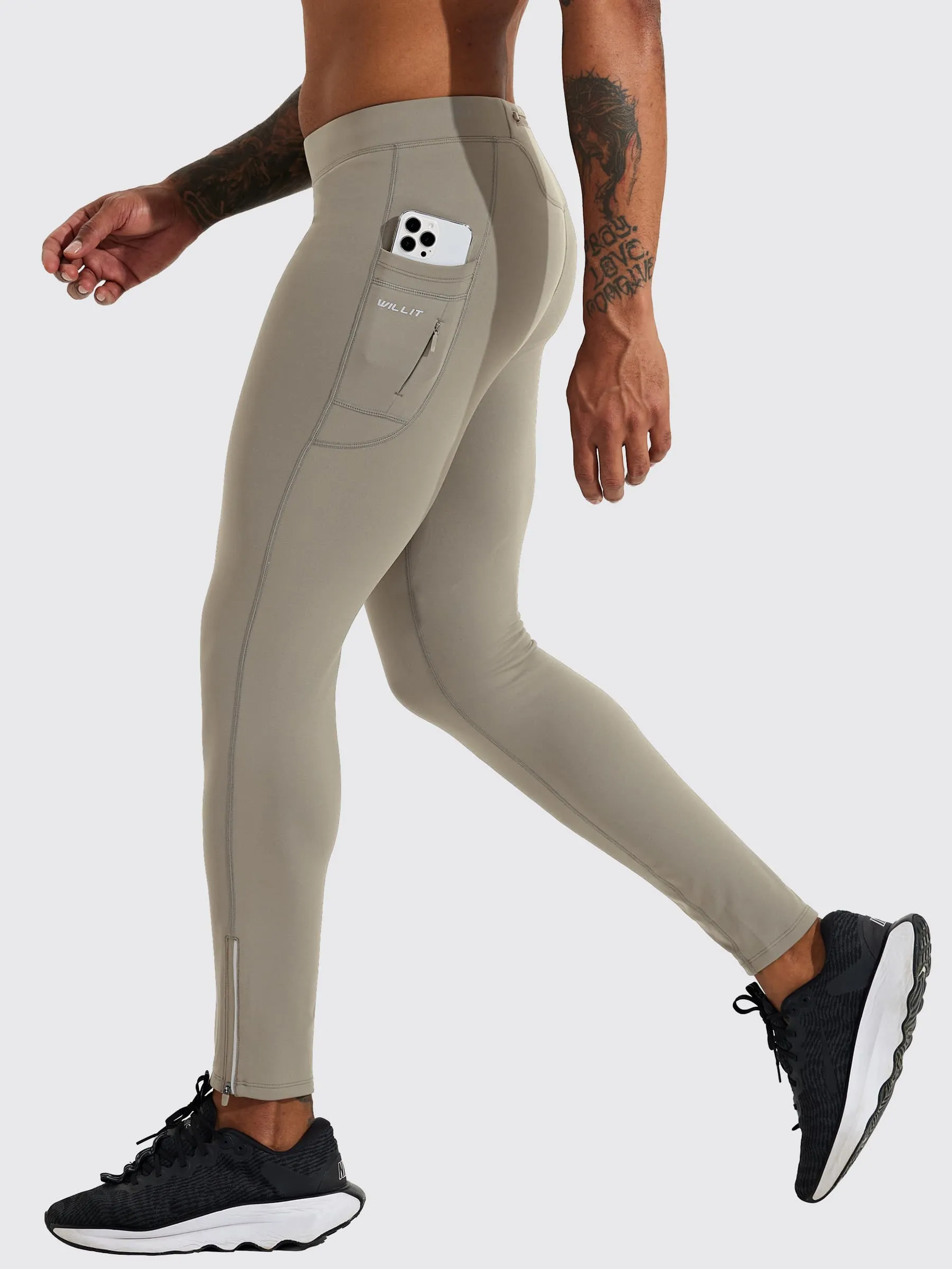 Men's Thermal Running Tights