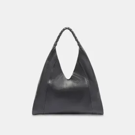 MIA TOTE BLACK LEATHER