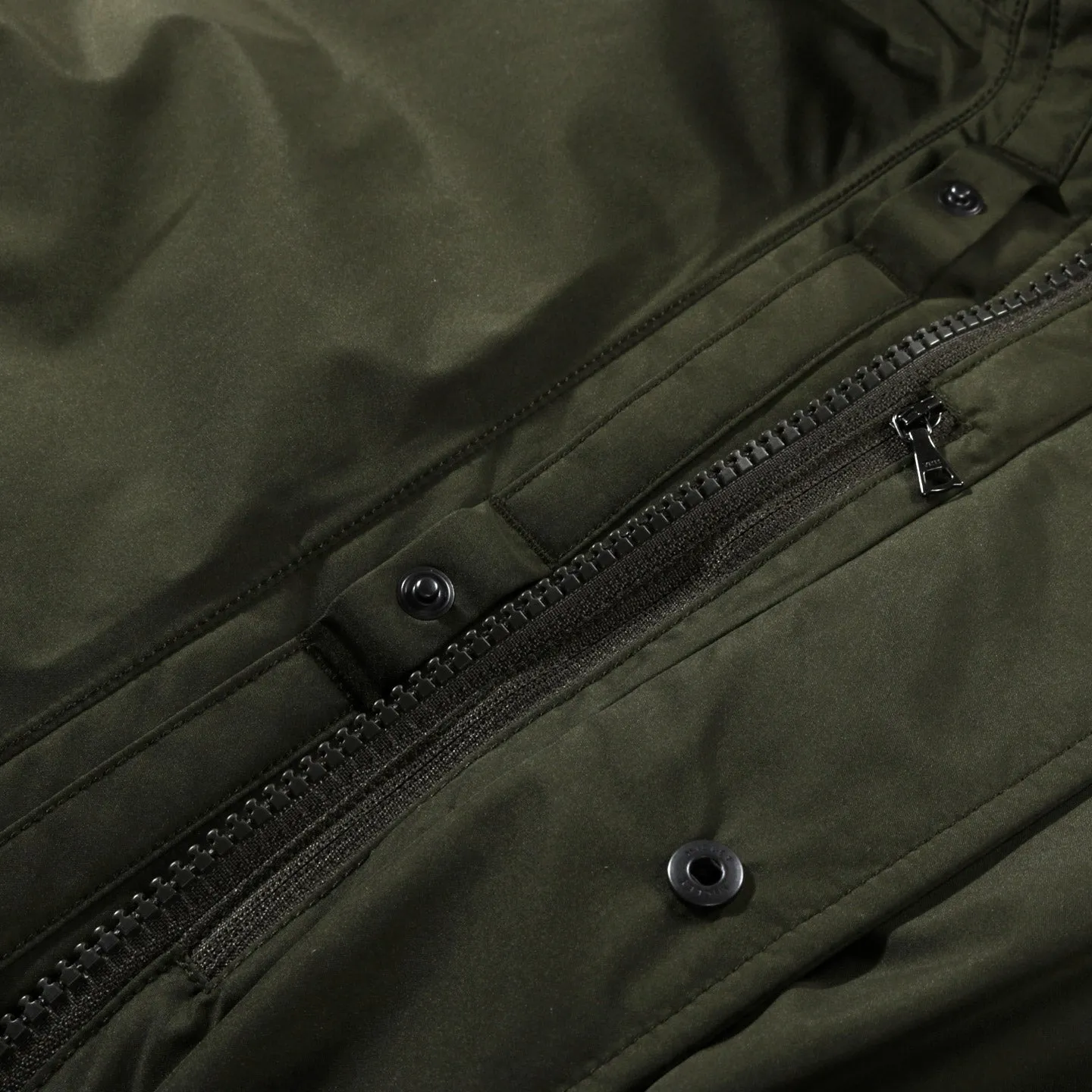 NANAMICA GORE-TEX DOWN LONG PARKA KHAKI GREEN