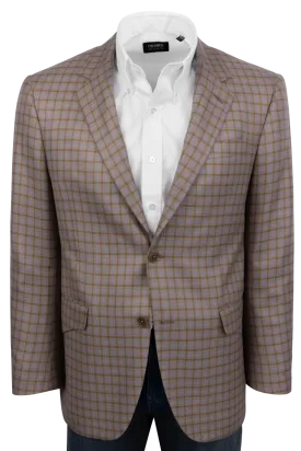 Pinto Ranch Tan Plaid Sport Coat