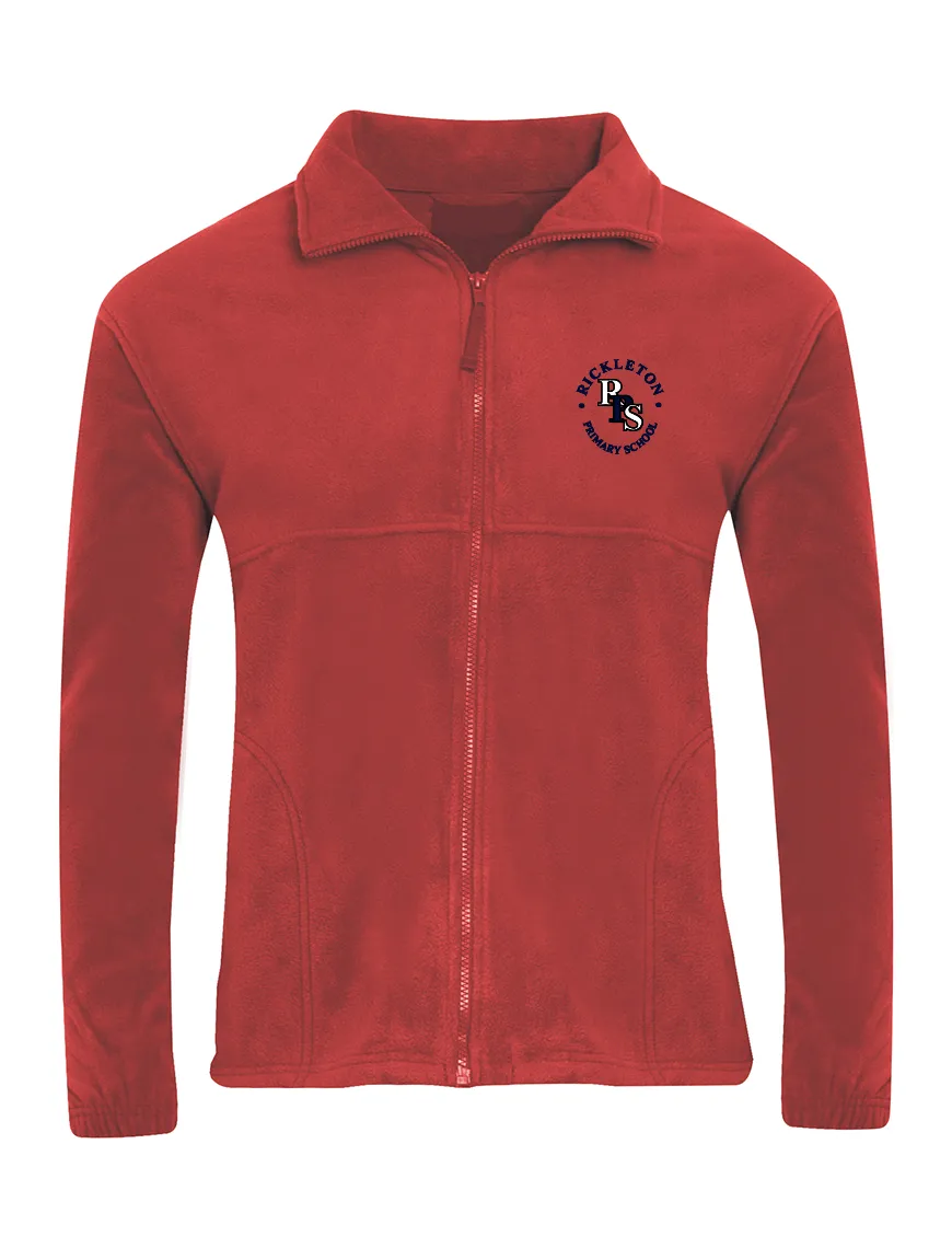 Rickleton Primary School Red Fleece Jacket