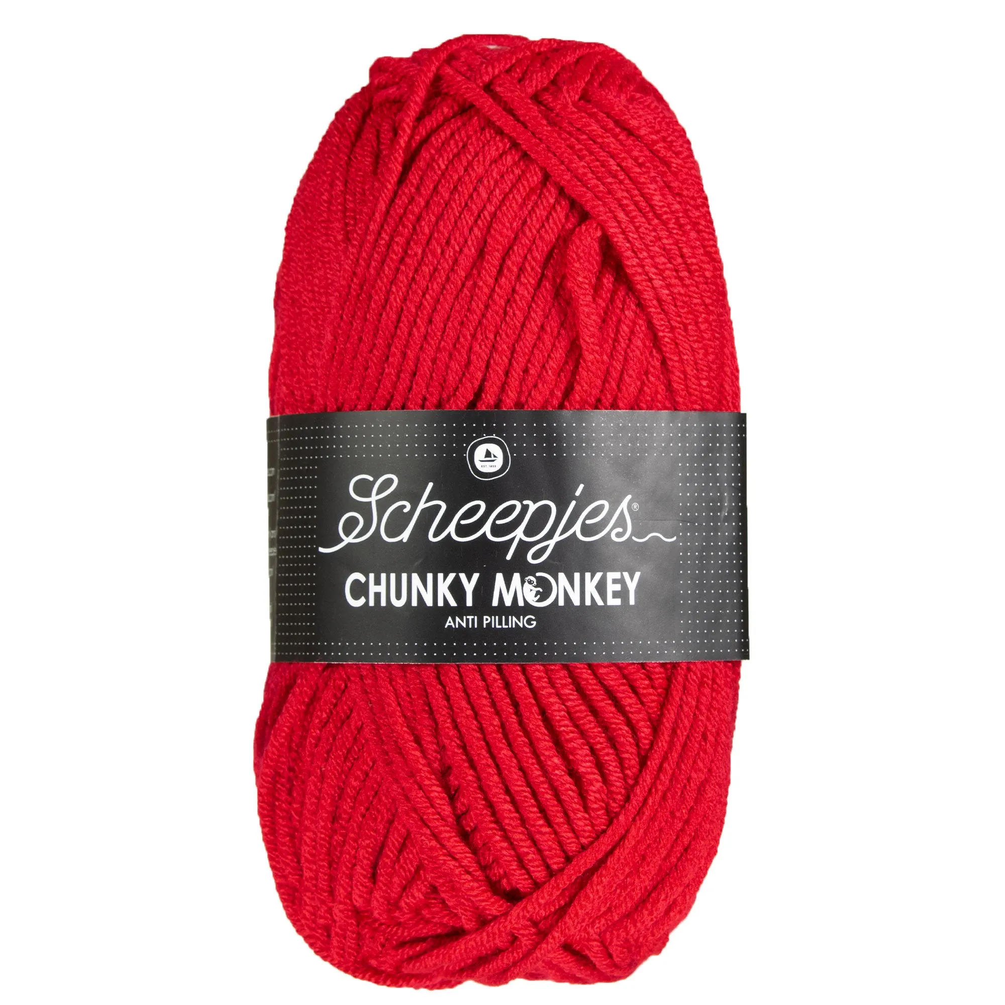 Scheepjes Chunky Monkey Yarn - 1246 Cardinal