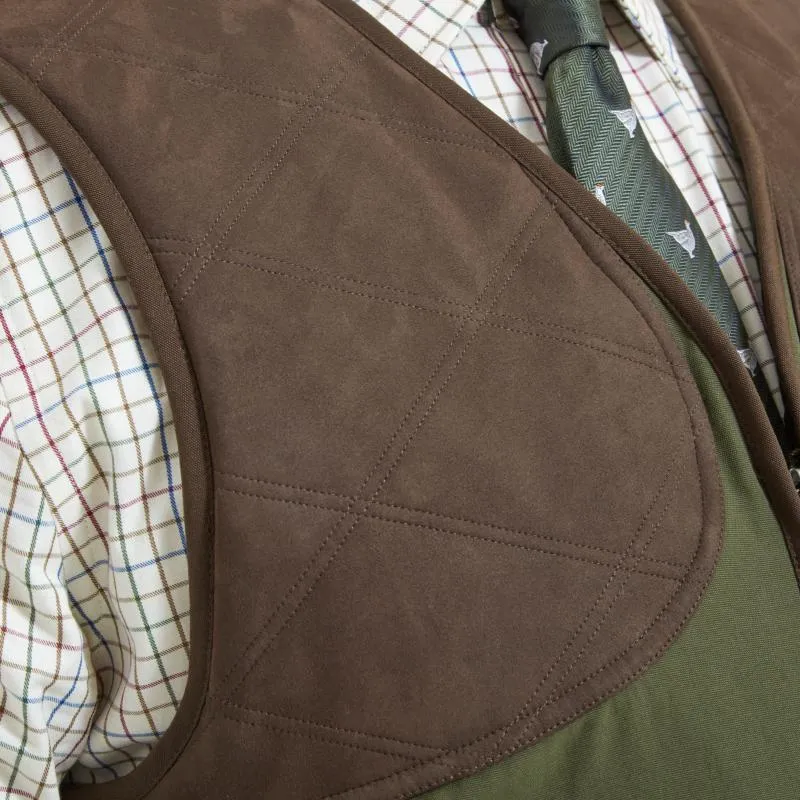 Schoffel Stamford II Mens Shooting Vest - Hunter Green