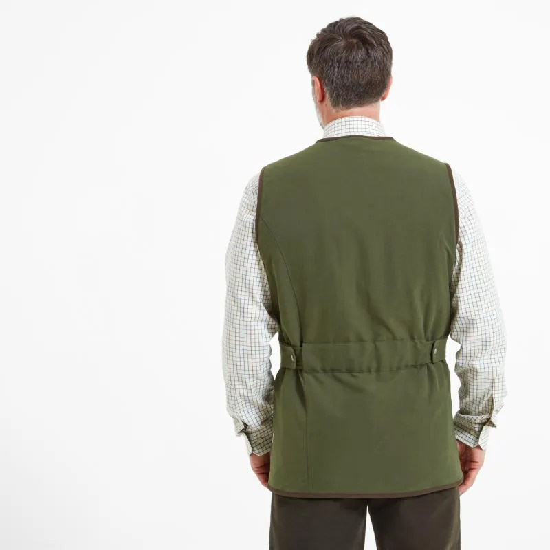 Schoffel Stamford II Mens Shooting Vest - Hunter Green