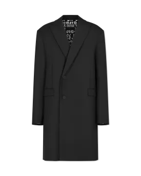 Single-Breasted Long Coat