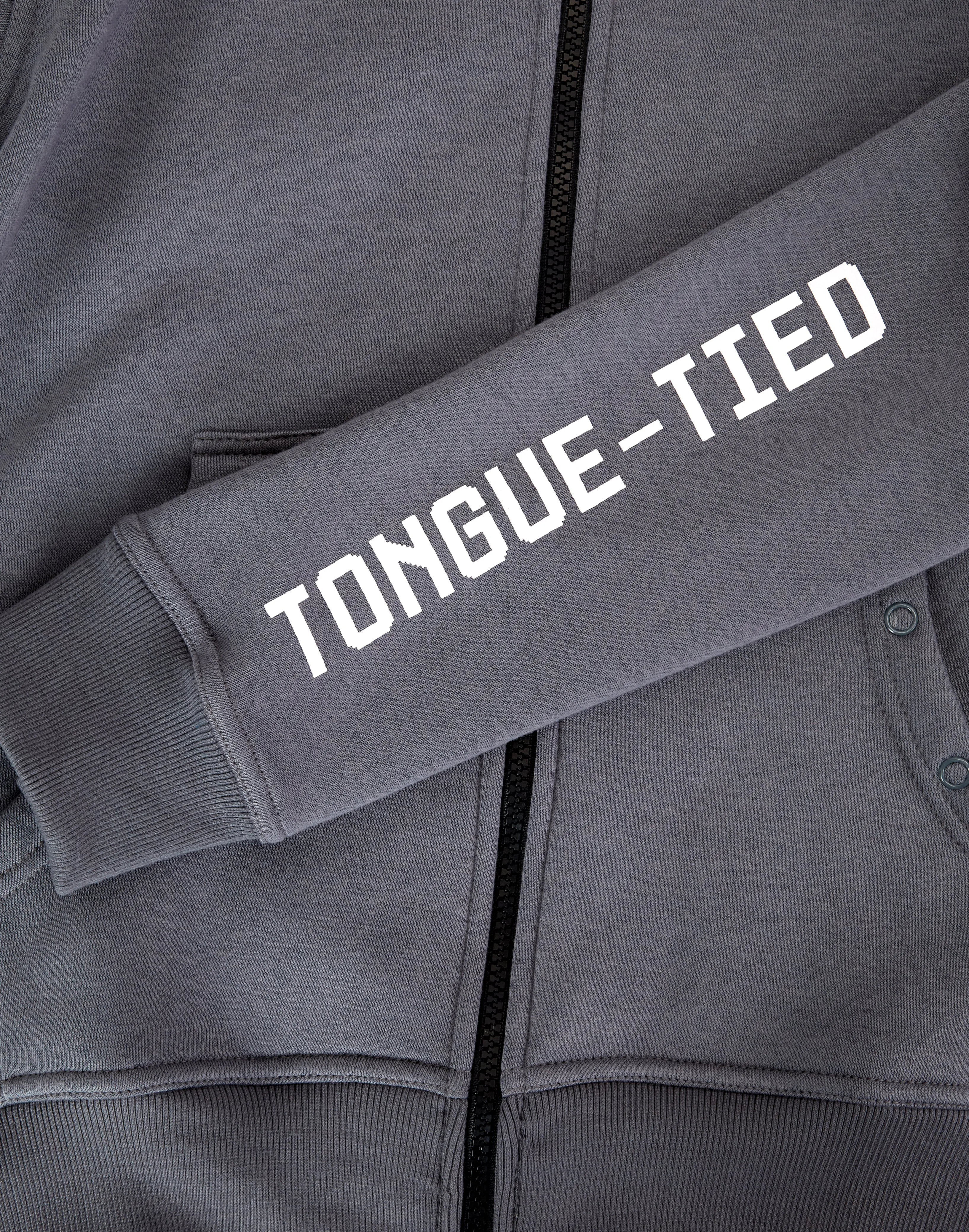 Tongue-tied full zip Sweatshirt - Children's